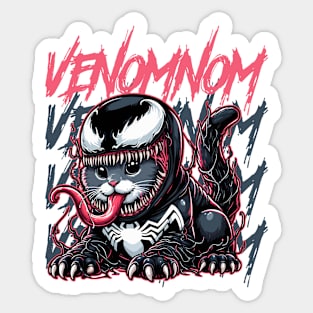 Venomnom | Cat | Villain | Anti-Hero | Movie Icon | Pop Culture Sticker